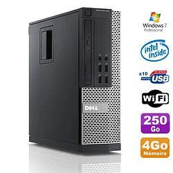 PC Dell Optiplex 990 SFF Intel G630 2.7GHz 4Go Disque 250Go DVD Wifi W7 - Occasion