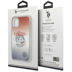 Us Polo U.S Polo Coque pour iPhone 11 Pro California Central Coast Antichoc Bleu / Rouge pas cher