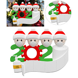 Décoration De Famille Personnalisée Pour Arbre De Noël 2020 Pour 4 Personnes pas cher