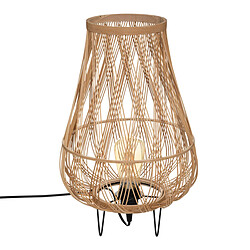 Atmosphera, Createur D'Interieur Lampe à trépied Daria h44cm Beige - ATMOSPHERA