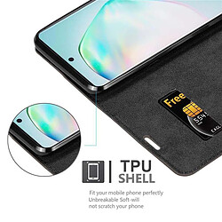 Cadorabo Coque Samsung Galaxy A91 / S10 LITE / M80s Etui en Brun pas cher