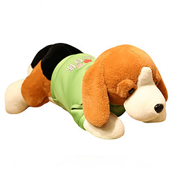 Universal Cm kawaii peluche chien peluche couché beagle chiot avec vêtements oreiller doux mignon animal poupée bébé fille cadeau d'anniversaire | Peluche animaux