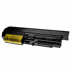 vhbw batterie compatible avec IBM ThinkPad R400, R400 7443, R61 7732, R61 7733, R61 7734, R61 7735, R61 7736 laptop (5200mAh, 10.8V, Li-Ion, noir)