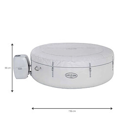 Acheter Spa Gonflable Bestway Lay-Z-Spa Paris Pour 4-6 personnes Rond 196x66 cm avec Lumières LED