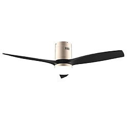 Ventilateur de Plafond avec Lumière Cecotec EnergySilence Aero 5600 Aqua Noir Doré 20 W 40 W