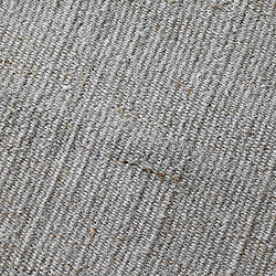 Acheter Thedecofactory ESSENCE - Tapis en jute et coton avec franges gris clair 190x290