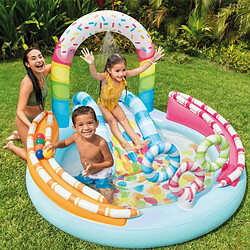 Avis Pataugeoire gonflable pour enfants Intex Confiseries 165 L 170 x 122 x 168 cm (2 Unités)