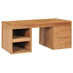 ComfortXL Table Basse 90x50x40 Cm Bois De Teck Massif