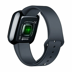 Montre Intelligente Wr Ip67 Ips Affichage Couleur Fréquence Cardiaque Pression Artérielle Montre Intelligente Noir pas cher