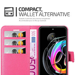 Acheter Cadorabo Coque Motorola EDGE 20 LITE / FUSION Etui en Rose