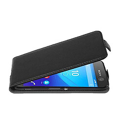 Cadorabo Coque Sony Xperia M5 Etui en Noir