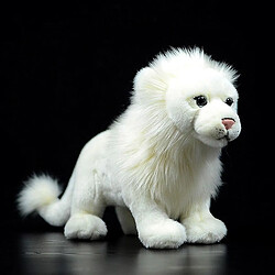 Universal Peluche blanche lion peluche