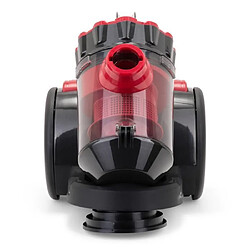 Avis Livoo Aspirateur Sans sac 900 W Design Capacité 2l Combi Brosse Rayon d’action 6 m Filtre à air HEPA ROUGE/NOIR