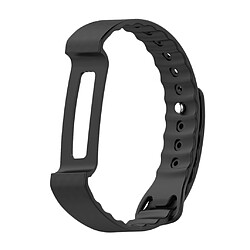 Acheter Bracelet de remplacement en silicone pour montre intelligente Huawei Honor A2 noire