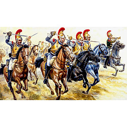 Italeri Figurines Guerres napoléoniennes : Cavalerie lourde Française