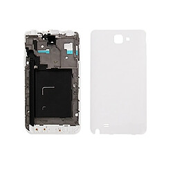 Wewoo Blanc pour Samsung Galaxy Note II / N7100 Châssis complet