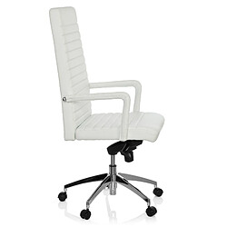 Avis Chaise de bureau / Fauteuil de direction LENGA cuir blanc hjh OFFICE