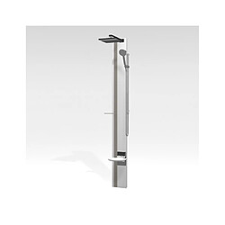 Avis Colonne de douche hydromassante NOVELLINI LINE 1 blanc 215 cm