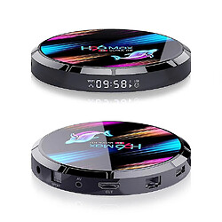 Avis Universal Boîte de réglage Android ronde quad-core 64 bits prise en charge LAN, Bluetooth 4K 4K 8K VP9 H.265