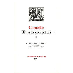 Oeuvres complètes. Vol. 3