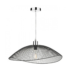 Luminaire Center Suspension Onza Noir mat 1 ampoule 20cm