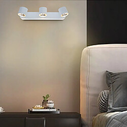 Sampa Applique murale moderne Oslo métal blanc 3 LED