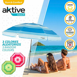 Avis Parasol Aktive Bleu Polyester 200 x 194,5 x 200 cm (6 Unités)