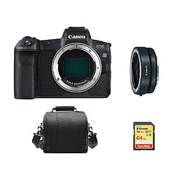 CANON EOS R Black + EF-EOS R Mount Adapter + 64GB SD card + camera Bag