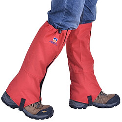 Wewoo Aotu AT8909 125cm Camping En Plein Air Étanche Neige Chaussures Couvre Oxford Tissu Couvre-Pieds Anti-Moustiques Rouge