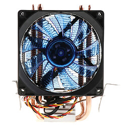 80mm 12 led fluide portant bureau ventilateurs de refroidissement cpu chaleur radiateur ventilateur bleu