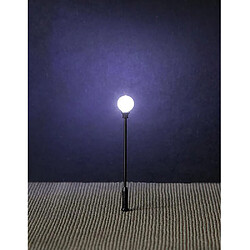 Faller Modélisme HO : Éclairage public : Réverbère de parc LED lampe boule rapportée