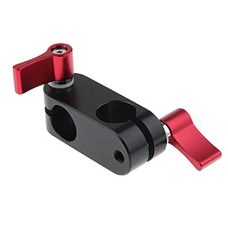 Avis Bloc de rail de serrage de tige à angle droit de 90 degrés pour rouge de système de support de tige de 15mm, rouge