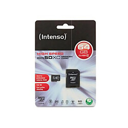 Totalcadeau Carte mémoire micro SD type 10 64GB - 64 Go stockage informatique sauvegarde données pas cher