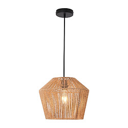 Helloshop26 Lustre lampe lumière suspendu suspension 158 x 33 cm noir beige 03_0007593