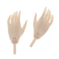 1/4 BJD Mains Articulées Pour Poupées BJD Dollfie DOD MSD 43cm Jaune