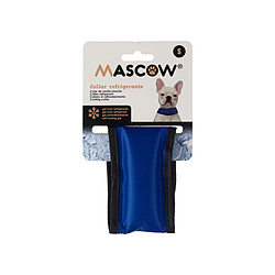 Avis Mascow Collier pour Chien Bleu Noir PVC Gel 6,3 x 1 x 30 cm Réfrigérant (4 Unités)