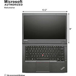 Lenovo Thinkpad T440p i5-4210m 8 Go + 256 Go de noir · Occasion pas cher