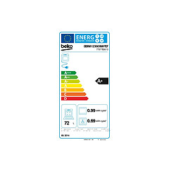 Four intégrable multifonction 72l pyrolyse inox - BBIM12300XMPEF - BEKO