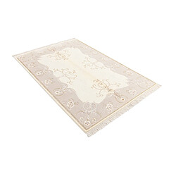 Vidal Tapis de laine 185x122 beige Darya