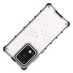 Wewoo Coque Pour Huawei P40 Shockproof Honeycomb PC + TPU Case White pas cher