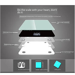 Avis Universal Balance de poids Balance électronique du corps et balance à piles sèches Balance de poids à la maison Balance électronique de poids pour la santé de l'adulte et de l'enfant | Balance de salle de bains (noir)