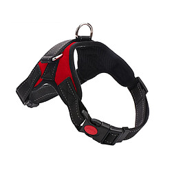 YP Select Sangle de poitrine anti-déflagrante pour chaîne de chien pour chien en laisse - 8 rouge L