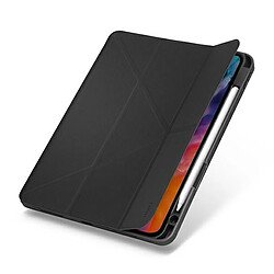 uniq etui transforma rigor ipad air 10,9 (2020) szary/charcoal gris antimicrobial