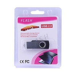 Wewoo Clé USB noir Disque Flash 2 Go Twister USB2.0 pas cher