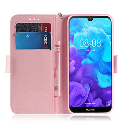 Acheter Wewoo Housse Coque Étui en cuir à rabat horizontal Motif magnolia dessin 3D pour Huawei Y5 2019 / Honor 8savec support et fentes cartes et portefeuille