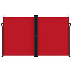 Avis Maison Chic Auvent latéral rétractable de balcon | Store extérieur | Auvent solaire Rouge 200x1000 cm -GKD70305