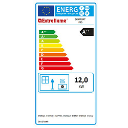 La Nordica Extraflame Insert à granulés 12 kw noir - 1283350 - NORDICA EXTRAFLAME