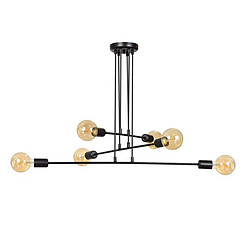 EPIKASA Suspension Multipo, Noir, Acier, 84x100x84 cm