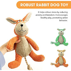 Acheter Jouet à mâcher robuste pour chien lapin pour mâcheurs lourds,jouet couineur robuste pour chien lapin,jouet à mâcher robuste pour chien lapin,jouet pour chien indestructible en peluche robuste