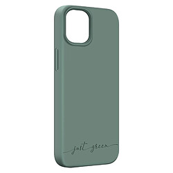 Just Green Coque iPhone 13 Biodégradable Verte